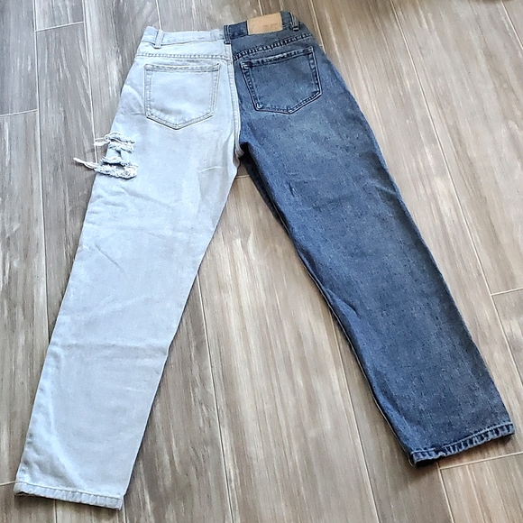 Blue Savvy Color Block Denim Jeans | Size 1 / 25 - Picture 5 of 7